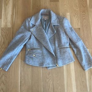Banana Republic Gray blazer - size large petite